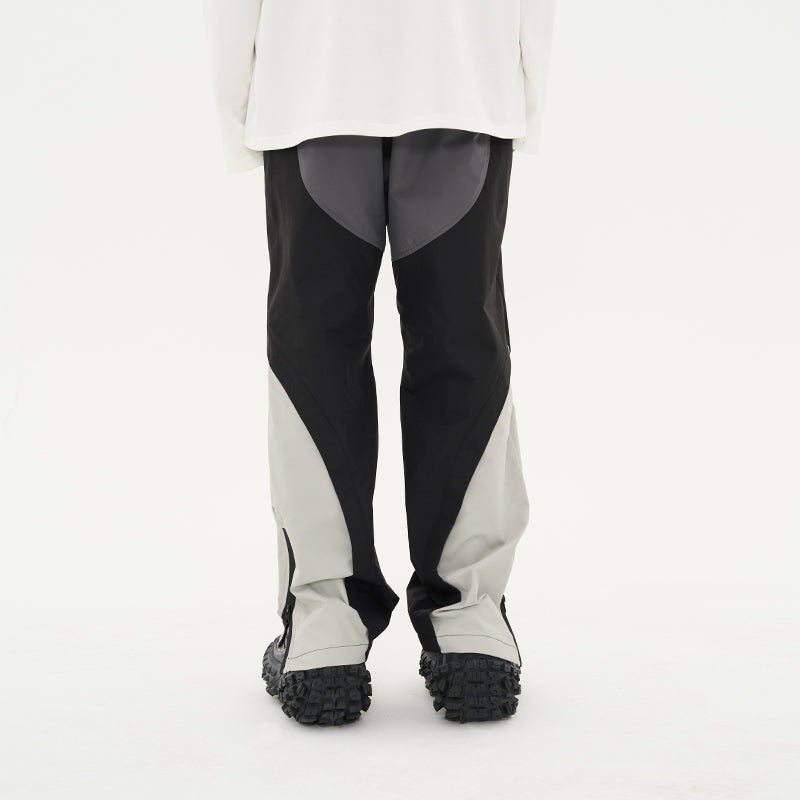 H/C Deconstruction Functional Zipper Trousers