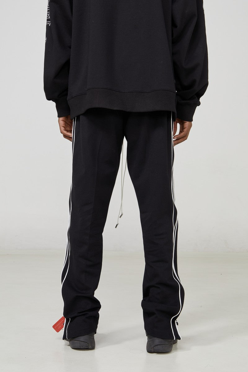 STEEPC Drawstrings Straight Casual Trousers