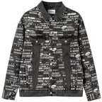 OO Full Print Logo Jeans Jacket
