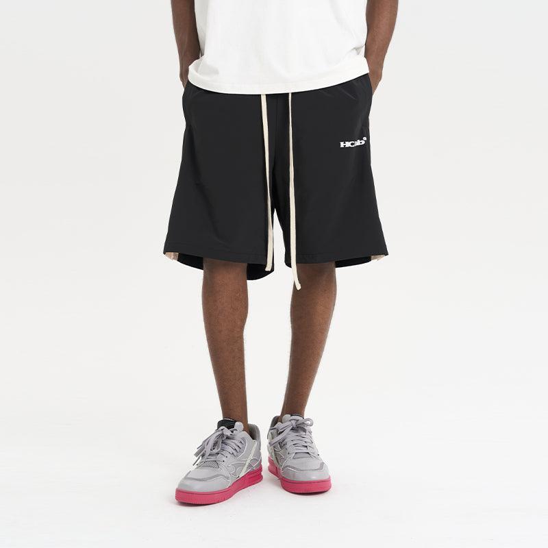 H/C Striped buttons Basketball Shorts