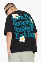 F2CE Foam Print Flower Logo Tee