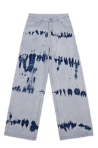 CZ Tie Dyed Straight Jeans