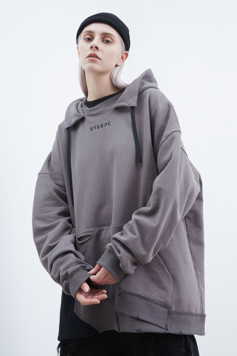 STEEPC Deconstructed Logo Hoodie