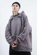 STEEPC Deconstructed Logo Hoodie