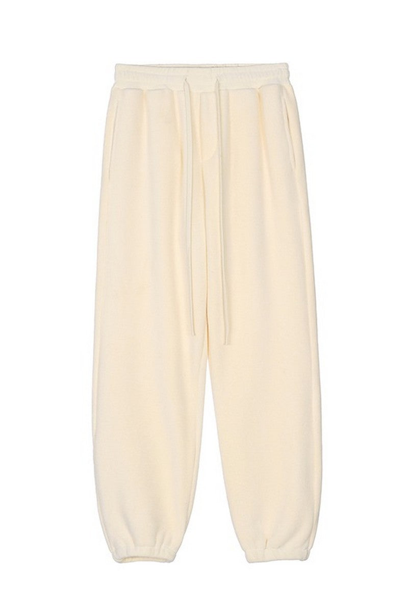 CZ Loose Velvet Sweatpants