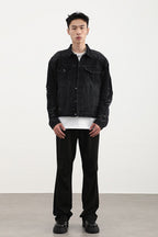 Retro Washed Jeans Jacket