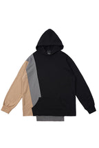 CZ Irregular Stitched Hoodie