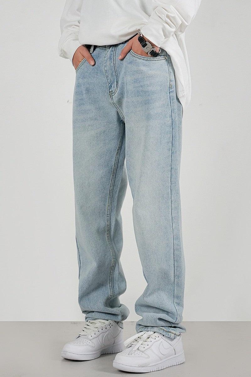 CZ Retro Straight Loose Jeans