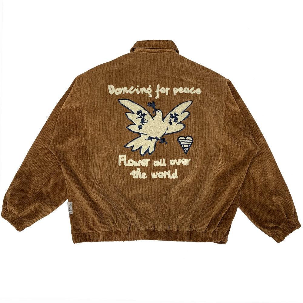 Empty Reference Peace Corduroy Jacket