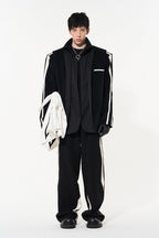 Folded Stitching Suit