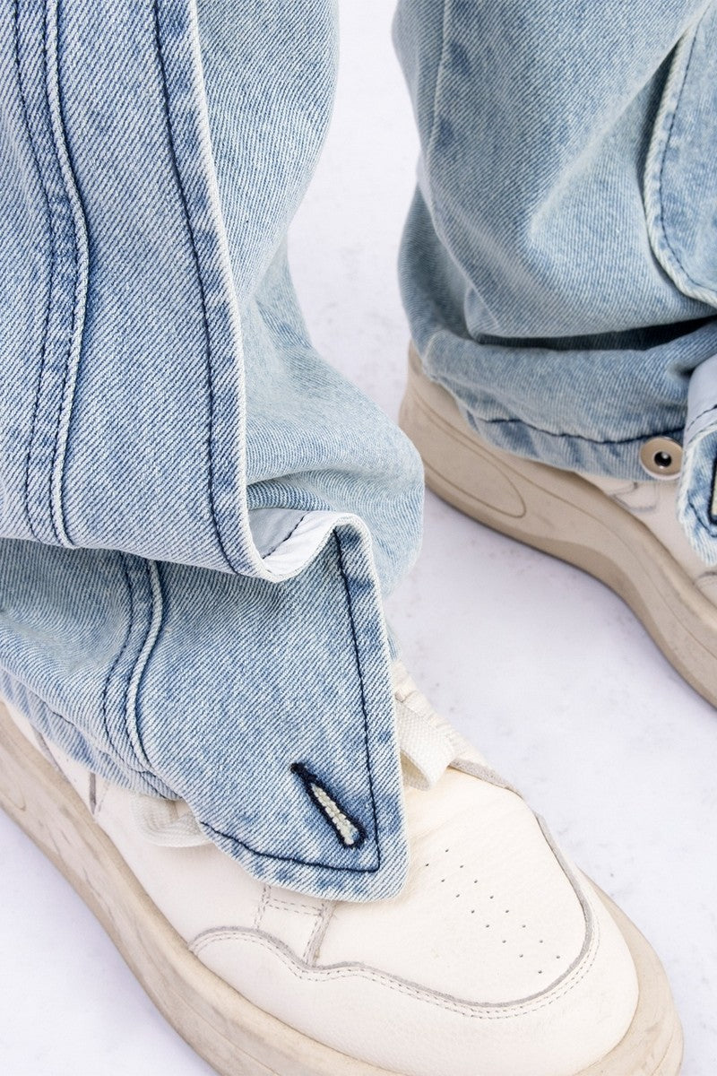 Layered Flared Jeans