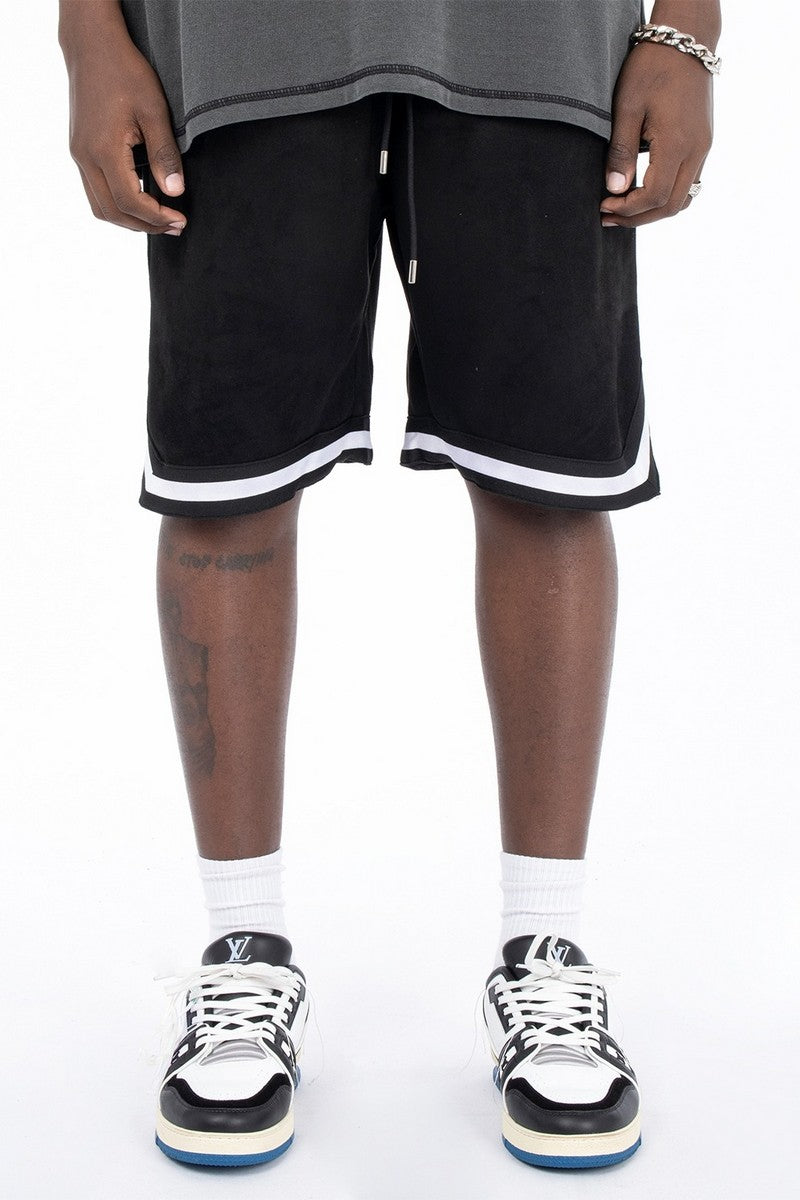 CZ Suede Basketball Shorts