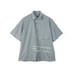 THINGY Light Blue Loose S/S Shirt