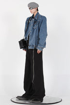Irregular Denim Jacket
