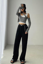 Cropped Asymmetrical Top