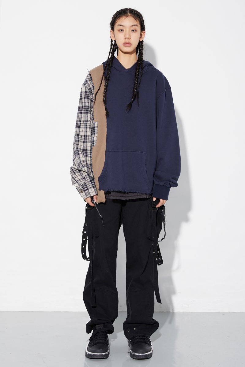 Unknown World Stitched Reconstruction Hoodie