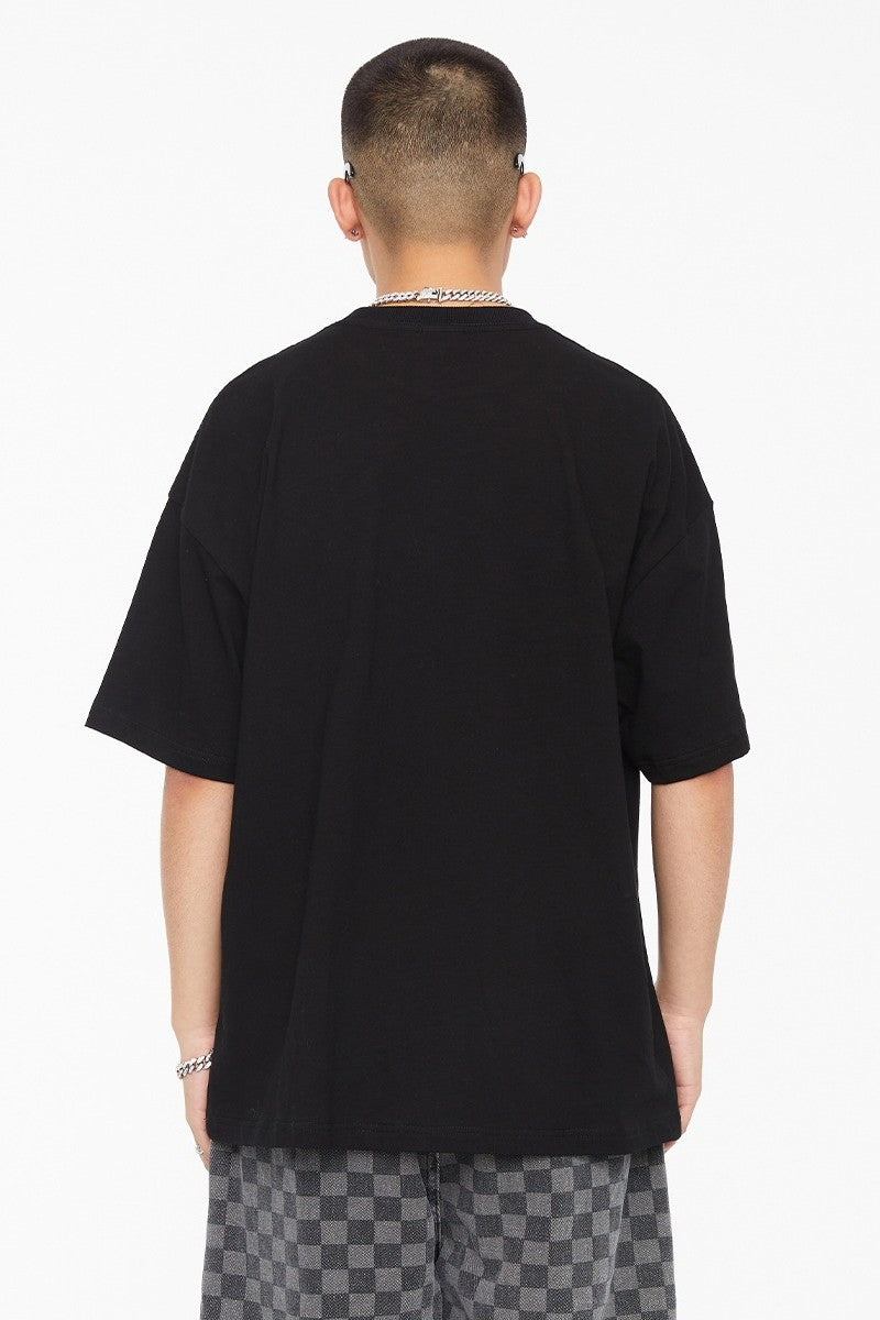 F2CE Metal Gothic Logo Print Tee