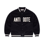 ANT Logo Woolen Embroidered Varsity Jacket