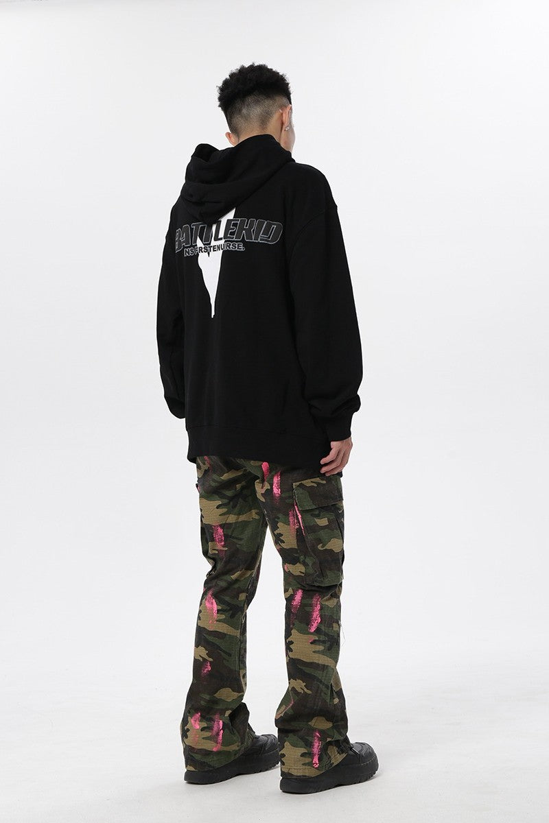 CZ Splash Ink Camo Flared Trousers