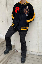 CZ ED Embroidered Corduroy Jacket