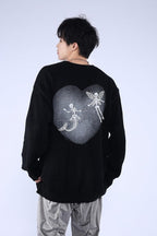 CZ Distressed Logo Sweater