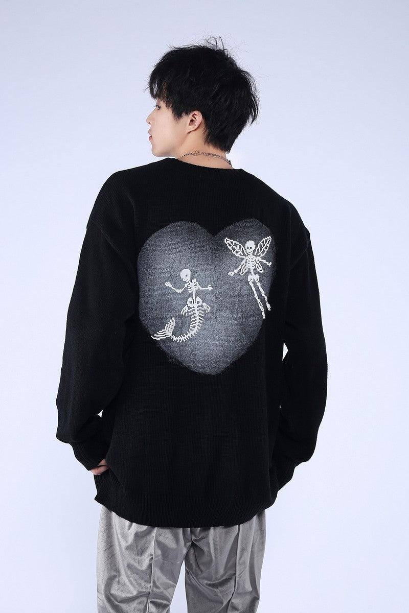 CZ Distressed Logo Sweater