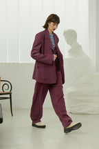 Mix7 Straight Suit Trousers