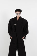 Irregular Shirt Jacket