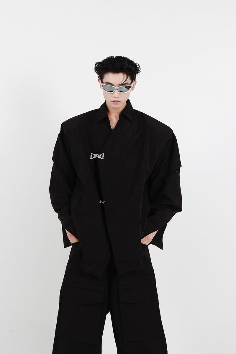 Irregular Shirt Jacket