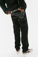 RMY Logo Irregular Jeans