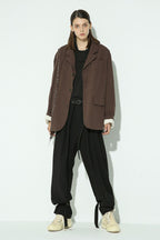 Unknown World Asymmetrical Stitched Suit
