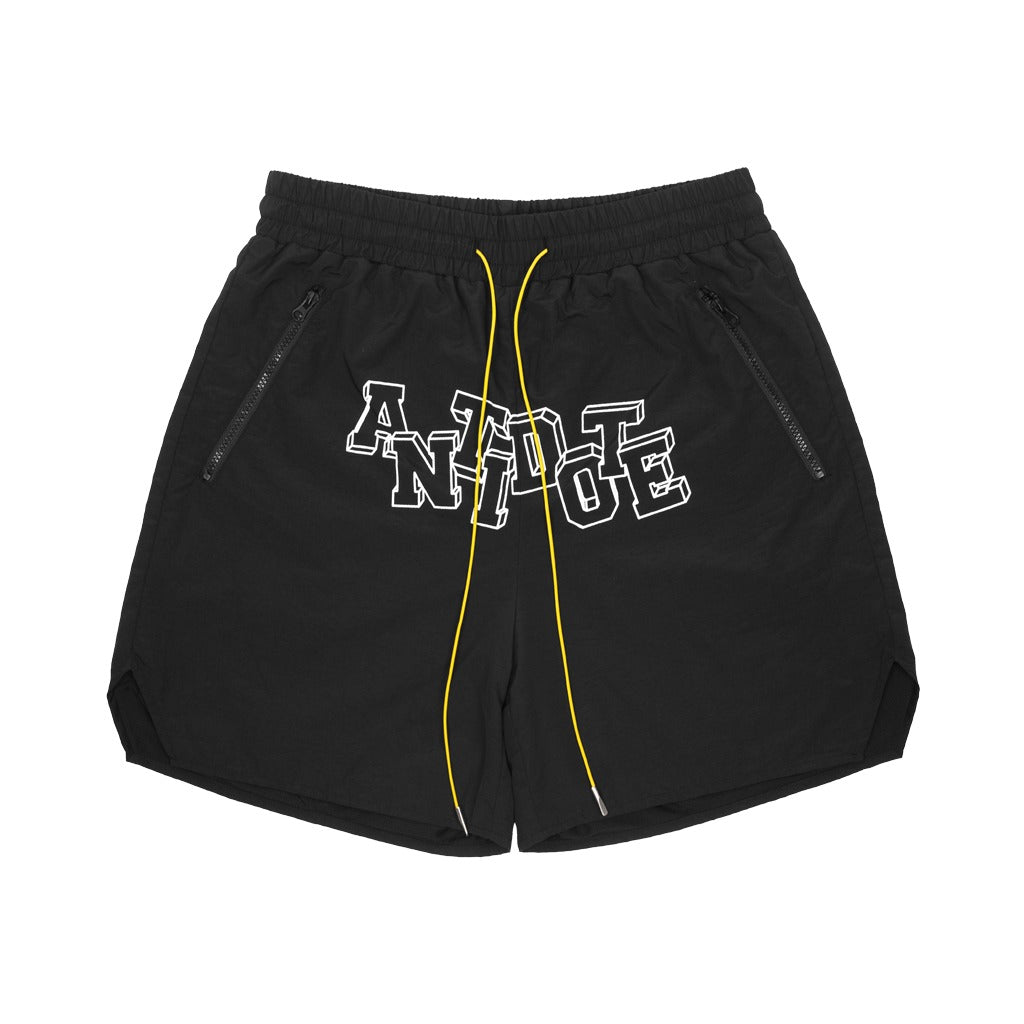 Front Print Logo Shorts
