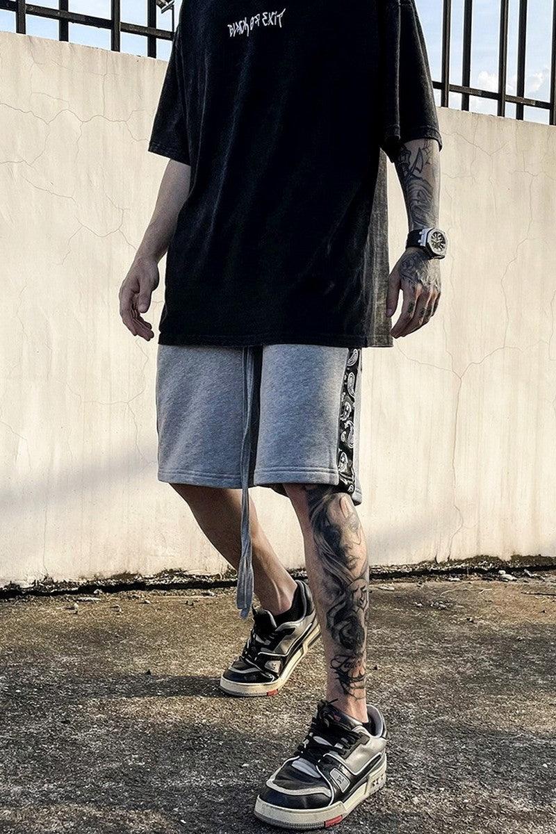 CZ Paisley Side Print Shorts
