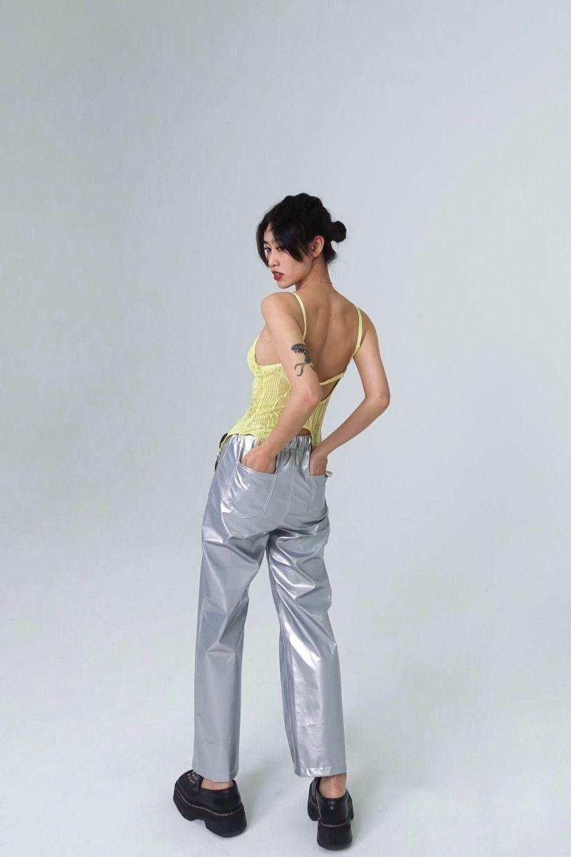 CZ Silver Straight Trousers