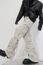Pleated Loose Pants