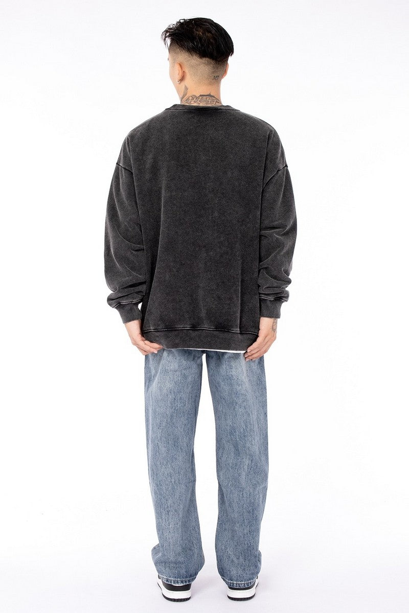 CZ Straight Washed Jeans