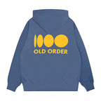 OO Embroidered Logo Zip Up Hoodie