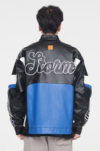 F2CE Logo Lether Jacket