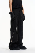 BNP Wide Zipper Casual Pants