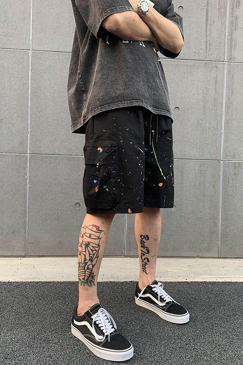 CZ Splash Ink Loose Shorts
