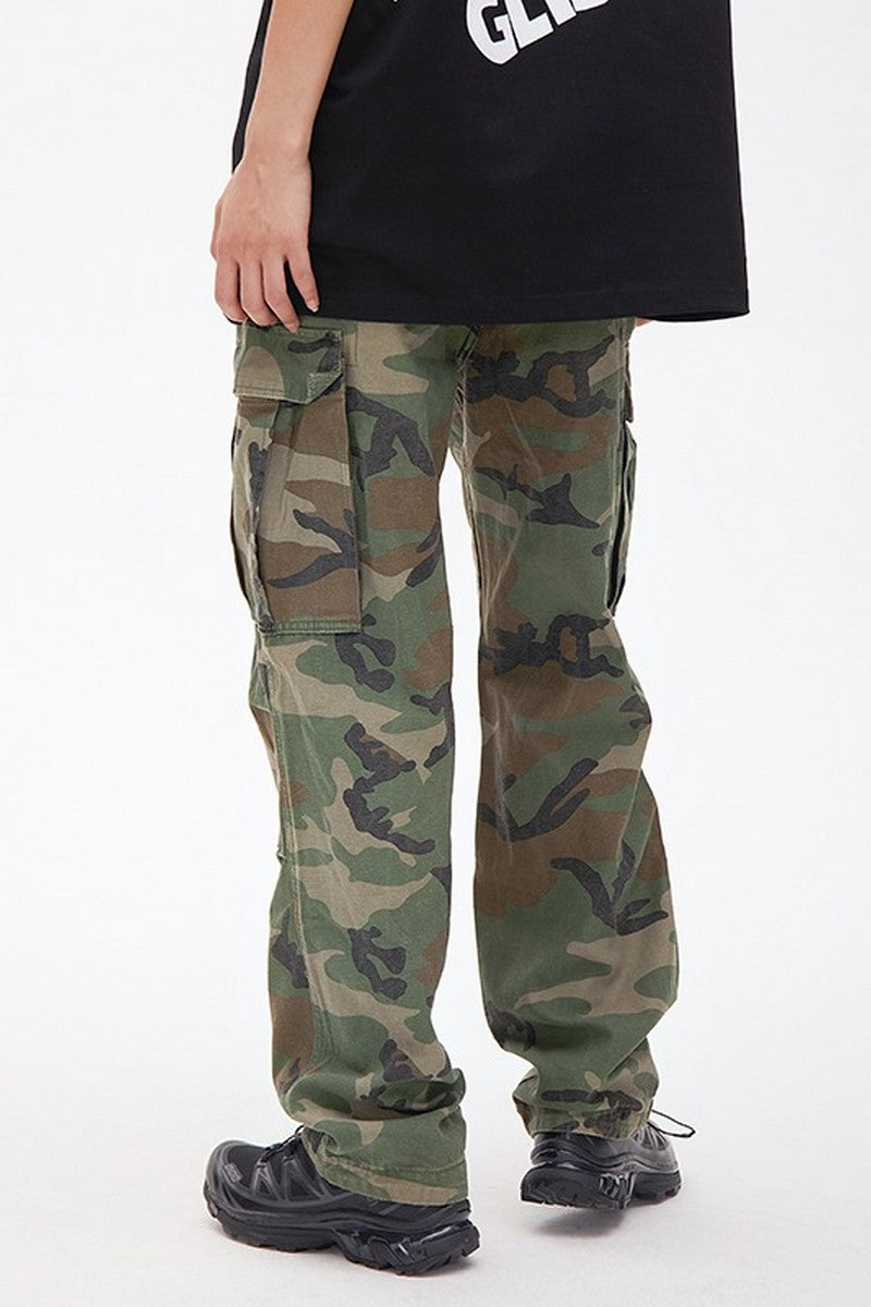 CZ Camo Straight Cargo Trousers