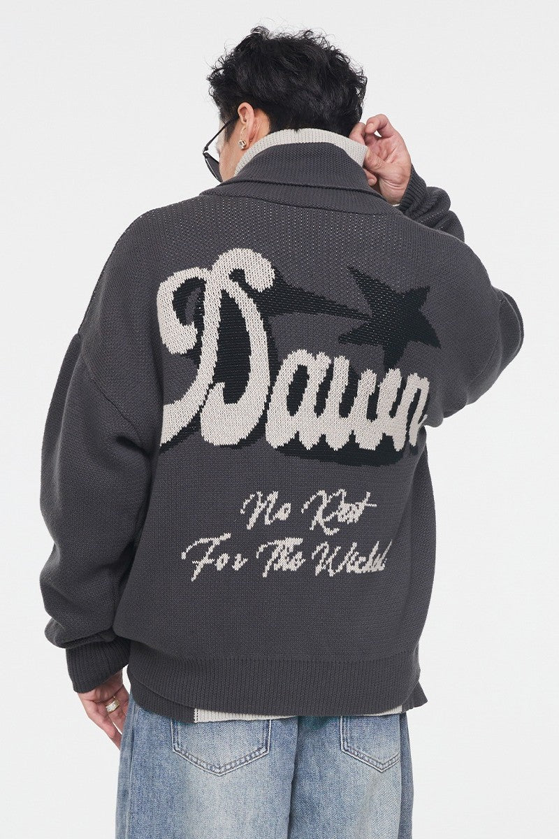 F2CE Knit Logo Cardigan