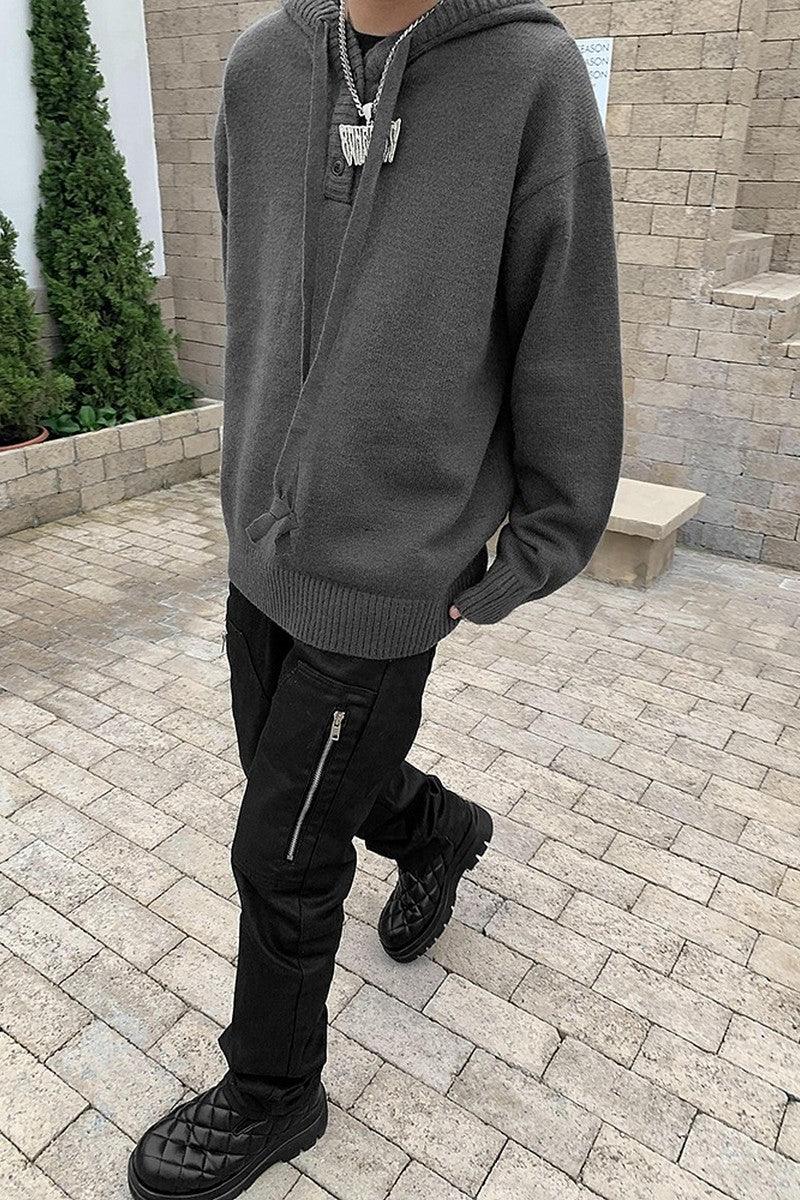 CZ Basic Knit Hoodie