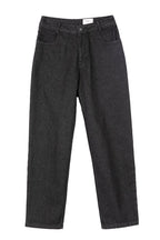 THINGY Black Straight Jeans