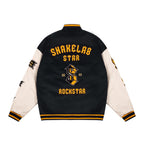 ANT Rockstar Embroidered Varsity Jacket