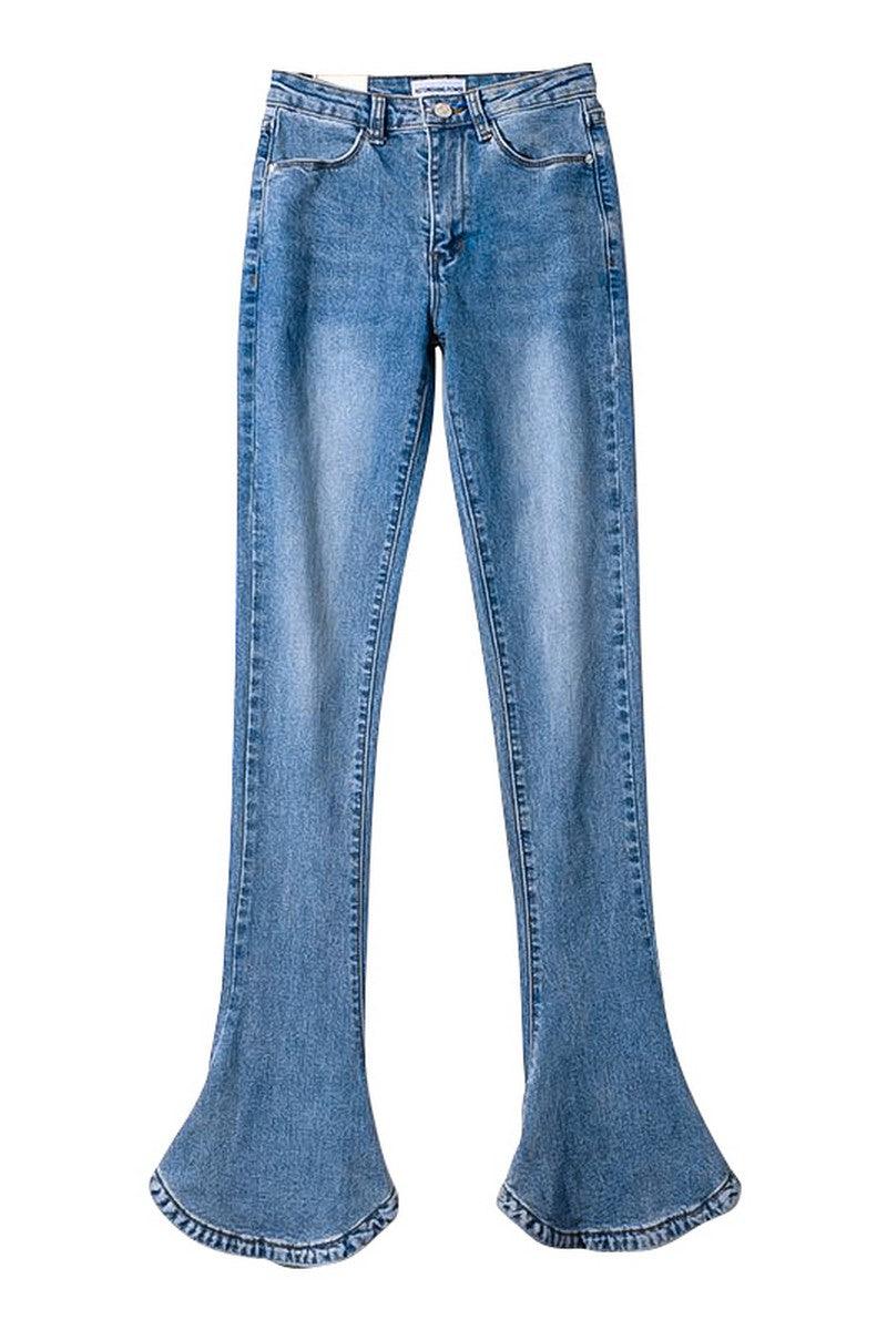 CZ Skinny Flared Jeans