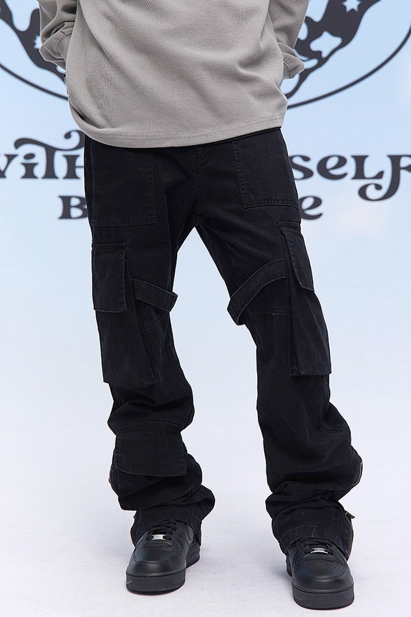 Straps Loose Cargo Pants – Copping Zone