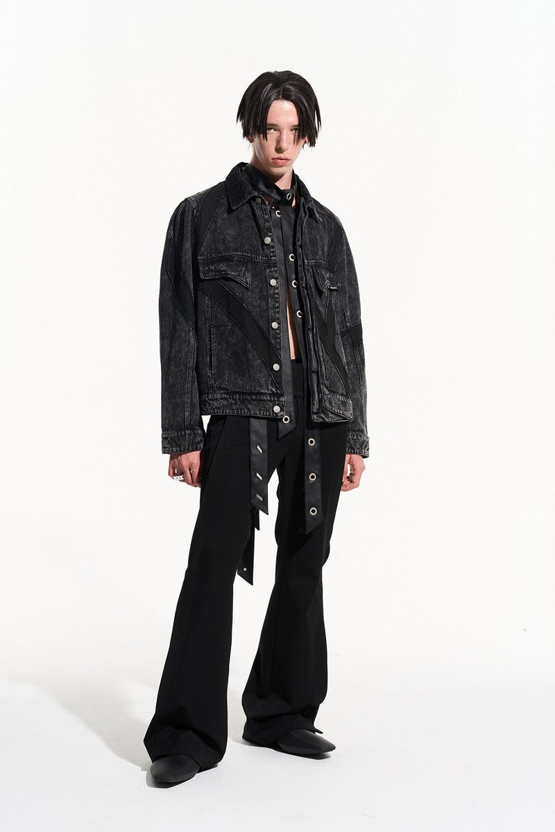 BNP Washed Patches Denm Jacket