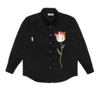 Empty Reference Tulip Print Corduroy L/S Shirt