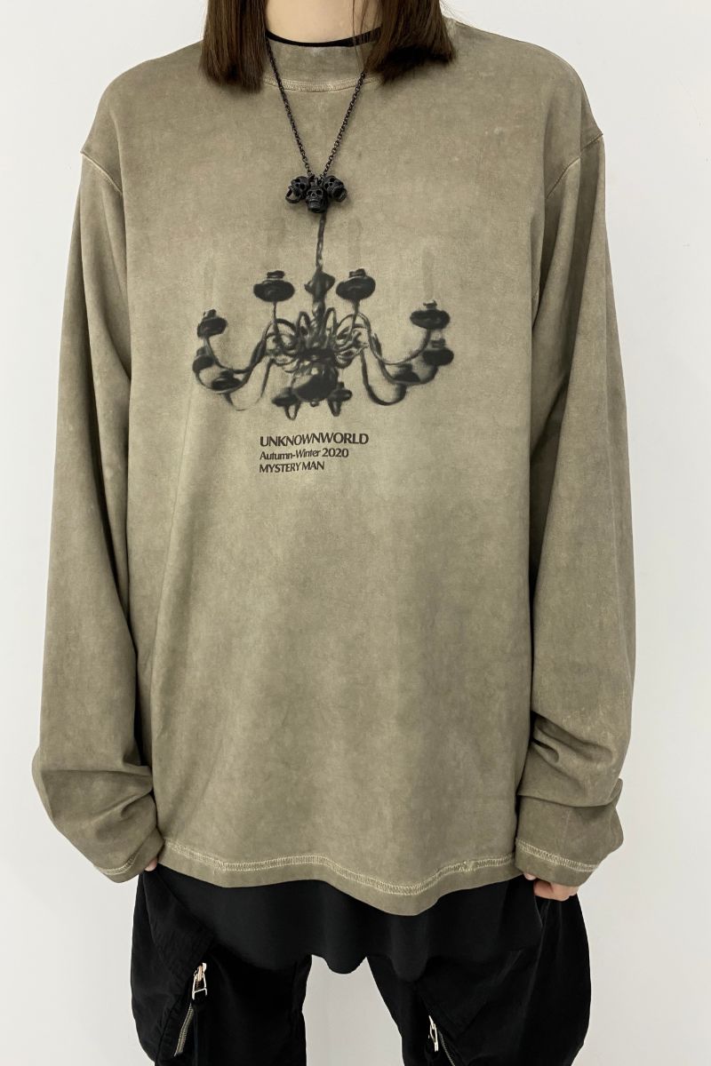 Unknown World Candlelight Washed L/S Tee